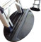 Tapete Antideslizante de extensión para Escalera, 27 x 15.7 Pulgadas, Almohadilla estabilizadora de Goma Antideslizante, Tope de Ayuda, protección del Suelo, Accesorios telescópicos (Negro)