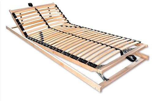 Betten-ABC Max1 K+F, Lattenrost zur Selbstmontage, mit Kopf- und Fußteilverstellung, durchgehende Holme, Größe 100 x 200 cm