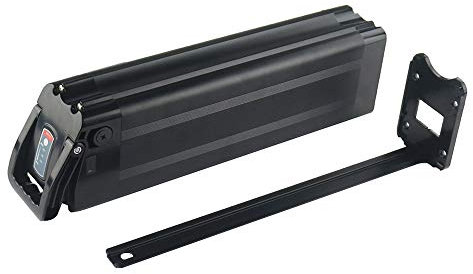 Wallen Power 36V Akku Elektrischer Fahrrad Silberfisch Lithium Ionen Batterie Ersatzbatterie abschließbar 15Ah E-Bike Elektrofahrräder Daunen Entladung mit Ladegerät (36V15AH(200-500W))