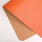 Ruby Lil Schreibtischunterlage für Büro und Naturleder, matt, Mauskissen aus PU-Leder, wasserdicht, ultradünn, orange, 61 x 30,5 cm