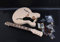 Gitarren-Set ES335 Gitarrenhals 22 Bünde 62,9 cm Palisander Griffbrett Gitarre Körper Unlackiert Hollow E-Gitarre Hardware