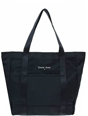 Tommy Jeans Damen TJW Essential Tote AW0AW12551 Tragetasche, Blau