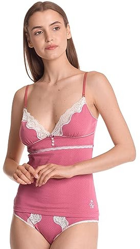 Vive Maria Pink Princess Damen Wäscheset: Top mit Panty pink, Größe:M