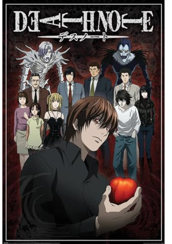 Pyramid International Death Note (Fate Connects Us) Maxi-Poster – Premium-Qualität 61 cm x 91 cm Wandkunst für Schlafzimmer, Büro oder Wohnheim – tolles Geschenk für Fans und Sammler