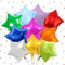 10 Pack Mix-Color Star Balloons-18 Inch Star Foil Balloons for Christmas Birthdays Father's Day Engagement Wedding Baby Shower Party Decorations