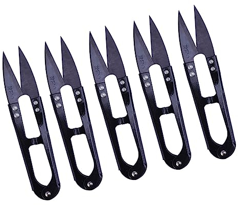 BESPORTBLE 5st Grow Zubehör Bastelschere Sewing Stickschere Bastelmaterial Federwerkzeuge Scharfschützen Für Die Kunst Obstbaumschnitt Sukkulenten- Bonsai Schnittmesser Kohlen