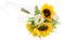 MUCKLILY Sonnenblumen-Brautstrauß künstliche Blumen Sonnenblumenstrauß aus Seide gefälschte Pflanze Ornament gefälschte schmücken gefälschte Blumenverzierung Schreibtisch Dekorationen