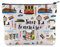 BWWKTOP San Francisco Canvas-Tragetasche, San Francisco, Souvenirs, Geschenke, San Francisco, Umhängetasche, Einkaufstasche, San Francisco M Tasche, 14 inches x 12 inches x 0.47 inches, Passform: