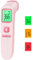 Fieberthermometer Kontaktlos Stirnthermometer, Digitales Infrarot Thermometer für Babys und Erwachsene mit sofortigen genauen Messwerten, Fieberalarm, LCD-Anzeige und 35 Speicherabruf (Rosa)
