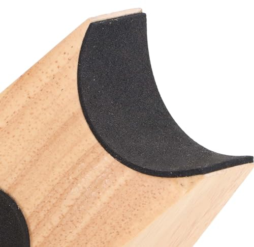 Guitar Neck Rest Wooden Guitar Neck Rest 2 Different Heights Non Slip Pillow Support Rack for Ukulele Banjo Mandolin