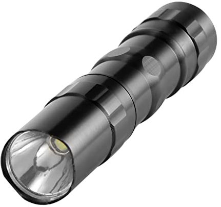 SUIOPPYUW LED Mini wasserdichte Taschenlampe Aluminiumlegierung Batteriebetriebene Penlight Licht Solide Taschenlampe Arbeitslampe Wandern Radfahren