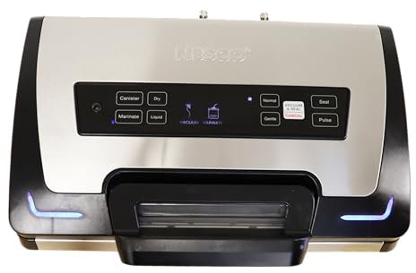 Nesco Premium Vacuum Sealer Kit with LiquidLock™, Includes a Variety of Bags and Rolls VS-22 lbs