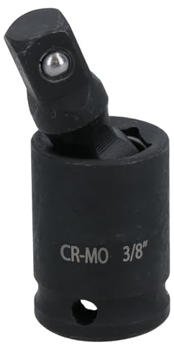 3/8in Drive Universal Joint Wobble Swivel Socket Extension Adaptor UJ Extension