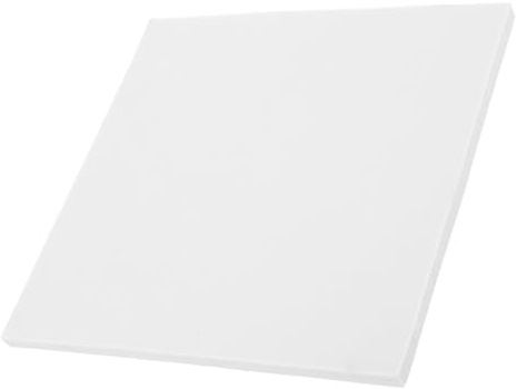 ABOOFAN Square Ceramic Plate for Painting DIY Unglazed Ceramic Tile Blank Pottery Plate for Art and Home Decor Creative Crafts