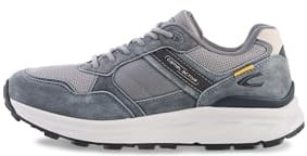 camel active Herren Sneaker mit Komfort Sohle | atmungsaktiver Schuh aus einem Nubuk Textil Mix mit einer bequemen Sohle