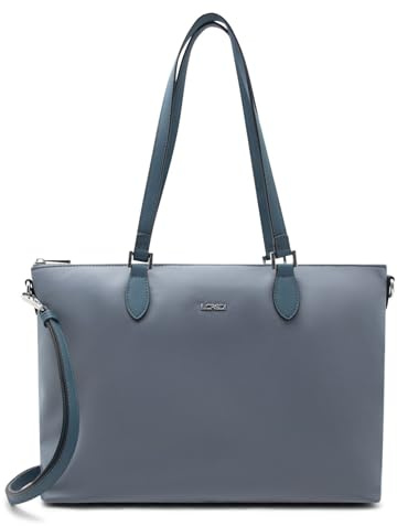 L.CREDI Alena Shopper Bleu hellblau