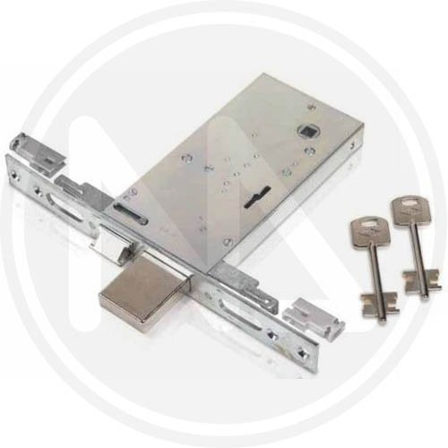 Serrure à enfiler « 6873 FE » 70 x 28 mm.