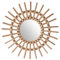 Paris Prix Atmosphera Créateur d'intérieur - Miroir Mural Rotin 30cm Naturel