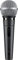 IMG STAGELINE DM-3S dynamisches Mikrofon für Bühne, Sprache und Gesang, Sprach-Verstärker mit Supernieren-Charakteristik inkl. Mikrofon-Halter, Adapter-Schraube und Mikrofon-Tasche, in Schwarz