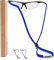GERNEO® - DAS ORIGINAL - Premium Brillenband & Sportbrillenband - extrem zuverlässiges Brillenband für Sportbrillen, Sonnenbrillen, Lesebrillen – Wasserfest (1x Tiefschwarz & 1x Königsblau)