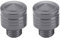 Terisass Rückspiegel Schraube M10 * 1,25 2 Stücke Universal Motorrad Gewindebolzen Adapter Schrauben Geändert Rückspiegel Sitz Dekorative Schraubkappe Abdeckung Motorrad Spiegel (Titan)