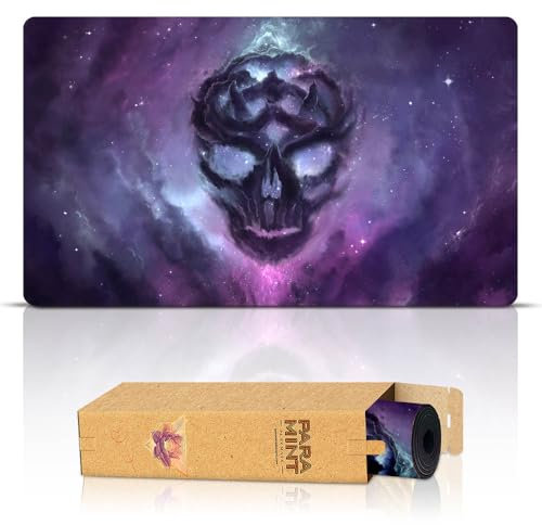 Paramint Swamp Ethereal Mana (Genähte Kanten) - MTG Spielmatte - Kompatibel mit Magic: The Gathering Spielmatten - Spielen Sie MTG, YuGiOh, TCG - Spielmatten mit originellen Designs
