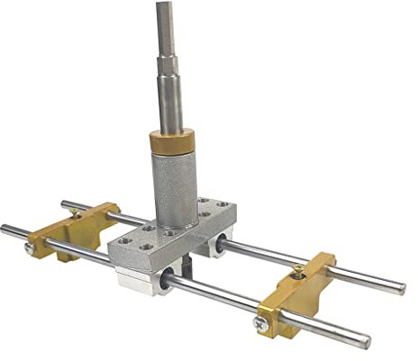 SUOYATE Portable Door Lock Installation Kit Door Lock Hole Opener Kit Mortising Jig for Wooden Doors Opening Eccentric Lock