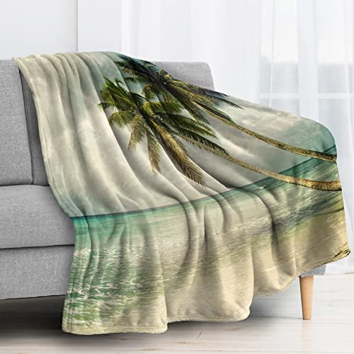 Landschaft Kuscheldecke 220x240 cm - XXL- Berge Decke, Weich und Warm Winterdecken, für Sofa Couch Wohnzimmer, Flanell Couchdecke, Antistatisch Wohndecke