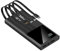 XCC Super Fast Charge 66W Flash Charge Power Bank 10000 mAh Grande capacità con Linea incorporata Power Bank Universale (Color : Black)