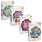 Grafix Rundpuzzle-Set 1000 Teile | 4 Puzzles für Kinder und Erwachsene mit hochwertiger Aufbewahrungsbox | Zu den Designs gehören farbige Löwen, Mandalas, Tropen- und Weltstädte | Klassisch