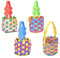 FANXIYA 4 Stück Ostern Bastelsets Korbflechten, DIY Kreativsets zum Basteln und Dekorieren, Handgewebte Körbe, Materialpaket für die Produktion im Kindergarten