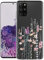 Kaywzo Hülle für Samsung Galaxy S20+/S20 Plus,Transparent TPU Handyhülle mit Gemälde Blume Muster,Ultradünn Stoßfester Schutzhülle,Schön Silikon Cover Case-3