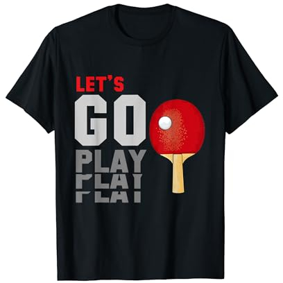 Love Tischtennis Herren Shirt Tischtennis Liebhaber Damen, Mädchen T-Shirt