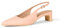 Amazon Essentials Scarpe Slingback con Tacco a Blocco Donna, Rosato Pelle Verniciata, 43 EU