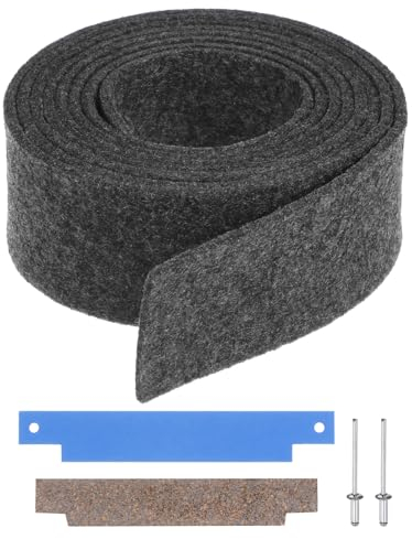 QUARKZMAN Kit de Rouleaux de Tambour de Sèche-Linge 33001807 et 306508, Joint en Feutre Avec Roulement de Gobelet, Pièce de Rechange