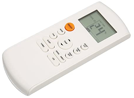 Telecomando Sostitutivo per Condizionatore d'aria KIMISS Premium Compatibile con la Serie RG57B BGE e Tutti i Condizionatori Carrier, MrCool, FRIMEC, Olimpia Splendid,