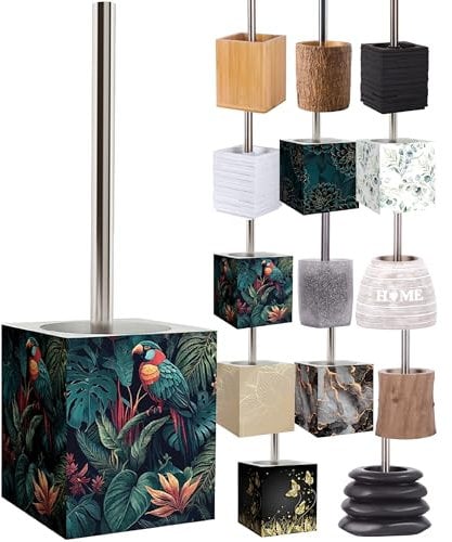 Sanilo WC Bürste, viele schöne Klobürsten zur Auswahl, hochwertige Qualität, Elegantes Design (Exotic)