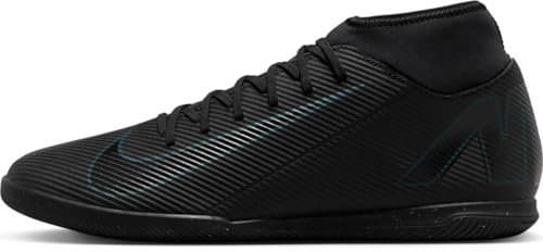 NIKE Men's Superfly 10 Club IC Sneaker, Black Black Deep Jungle, 7 UK