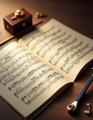 Sheet Music Notebook For Recording, Arranging, And Practicing Songs In Your Free Time