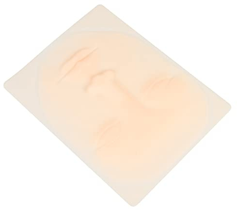Happyyami Übungshaut für Augenbrauen-tattoos aus Silikon Strapazierfähige Übungshaut für Anfänger und Erfahrene Tätowierer Realistisches Gesichtsdesign für Optimalen Übungserlebnis