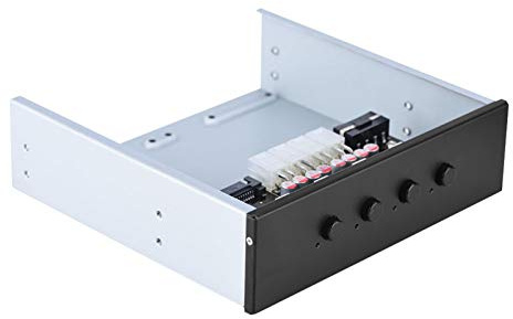 BRRNOO Optical Drive, Optical Disk Drive Cd with 1 Power Switch, 4 Set Screws, 4 Output Power Cable and Cable Tie HDD Controller, Desktop Position for