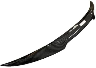 Auto Spoiler Flügel Glänzend Schwarz/Carbonfaser-Look Heckspoilerlippe Heckspoiler Für E93 335i Für M3 Für Cabrio 2007-2013