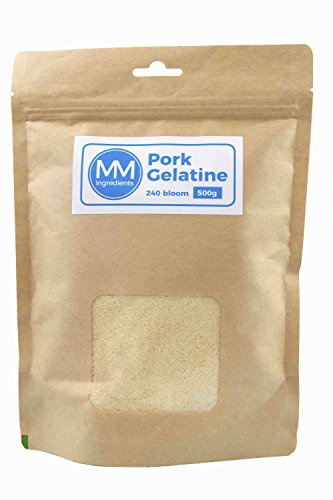 Pork Gelatine Powder 500g 240 Bloom Professional grade
