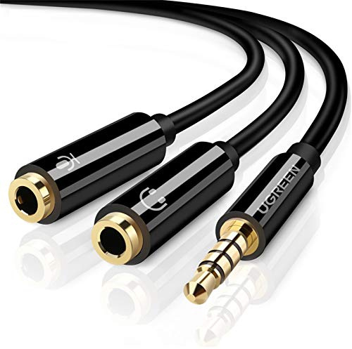 USB C to 3.5mm Adapter, USB C to Headphone Adapter, Type C Jack DAC Aux Audio Mic Earphone Converter Adapter for iPad Pro, S20 Ultra S10 Note, Mate 10 20 40 Pro etc.
