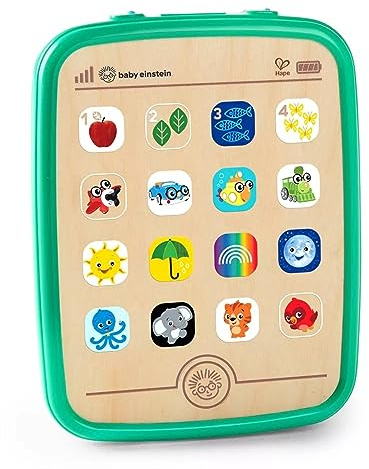 Baby Einstein Hape Magic Touch Tablet Wooden musical toys with over 150 melodies and 3 languages (English, French and Spanish), from 6 months