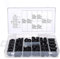 180 Pièces Kit D'assortiment D'œillets En Caoutchouc Kit De Joint De Fil Électrique Ouvert 8 Tailles Kit D'assortiment D'anneau De Joint De Conducteur Électrique Pour Pompe De Prise De Fil De Câble