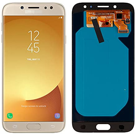 SwarKing L'affichage LCD est Compatible avec Le numériseur Samsung Galaxy J7 Pro & J7 (2017) SM-J730 (Noir sans Cadre) pour remplacer Les écrans et Les Outils