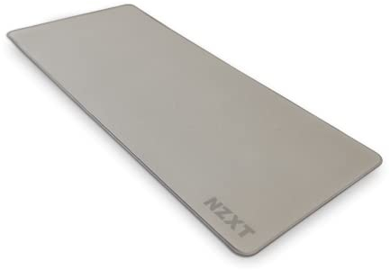 NZXT Mouse Pad MXP700 - MM-MXLSP-GR - 720MM X 300MM - Schmutzabweisende Beschichtung - Reibungsarme Oberfläche - Weiche und Glatte Oberfläche - rutschfeste Gummibasis - Grau