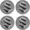 Nabenkappen Radnabendeckel Compatible für Suzuki Swift SX4 S-Cross Ignis Vitara Solio Bandit Swace, Felgendeckel ABS Radkappen Felgenkappen Wheel Caps Radnabenkappen, Radnabendeckel Zierdeckel, 4pcs