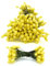 celloexpress Yellow 6cm Artificial Flower Stamens - Pearlised Teardrop Beads on Wire for Wreaths, Garlands, Floral Arrangements, Festive Decorations (Pack of 60)